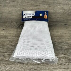 Champro Sports Mesh Bag 24" X 36" Draw String Name Tag Laundry Balls Equipment